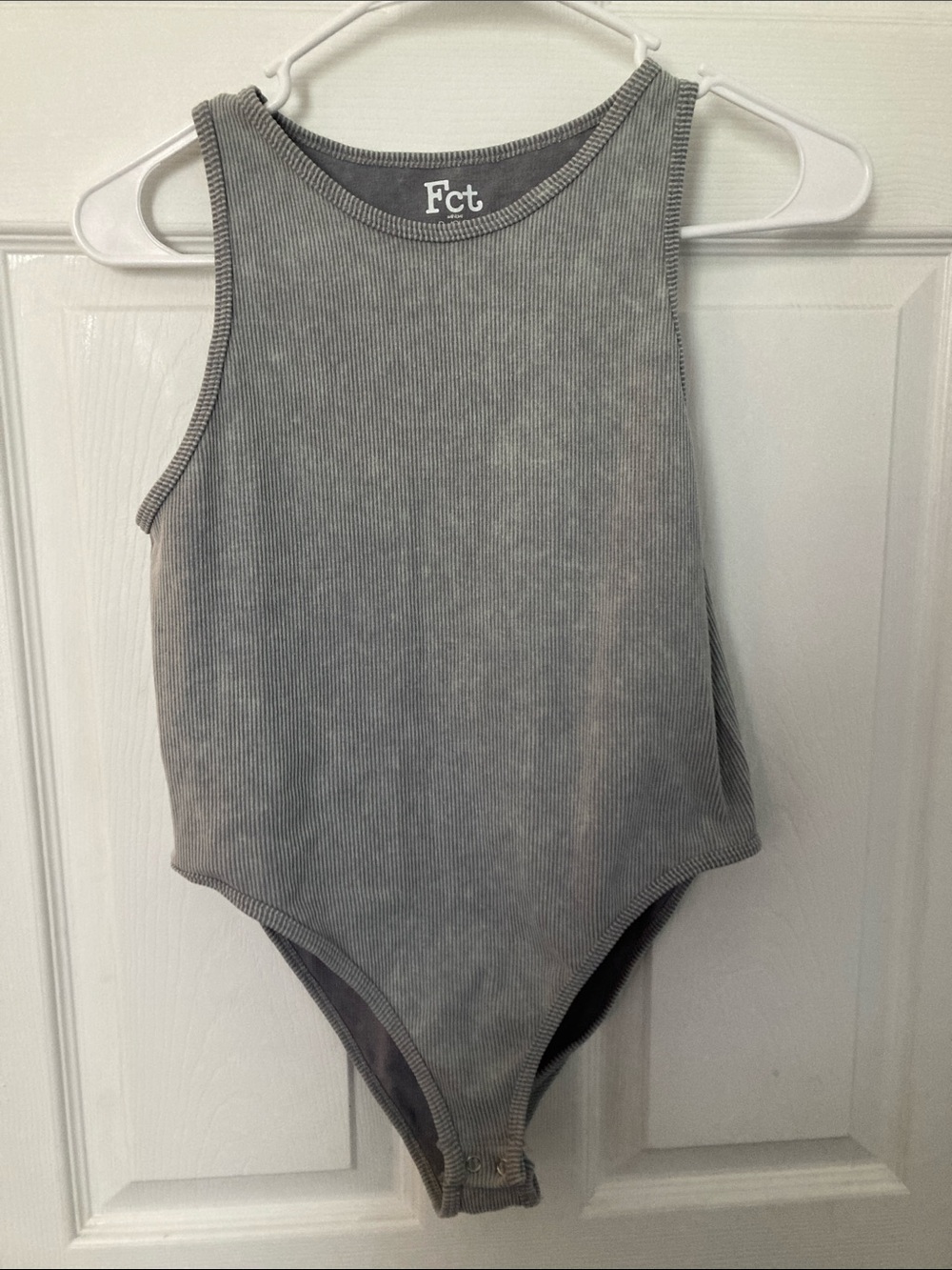 FCT Women's Charcoal Bodysuit Large